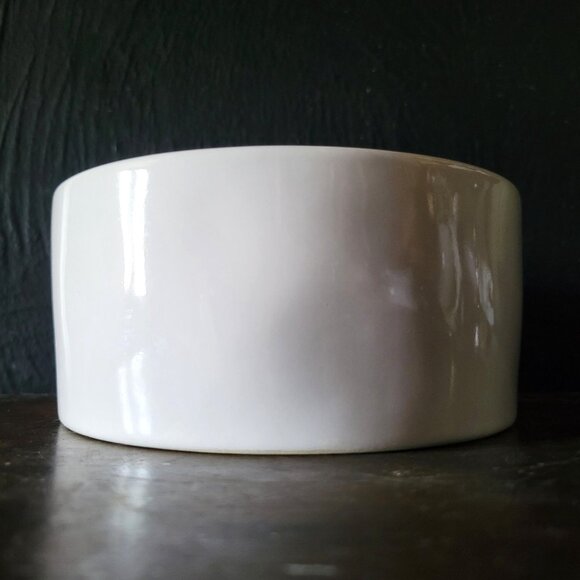 Large Rae Dunn "Oy Vey" Dog Bowl, Funny Dog Bowl - Picture 3 of 7